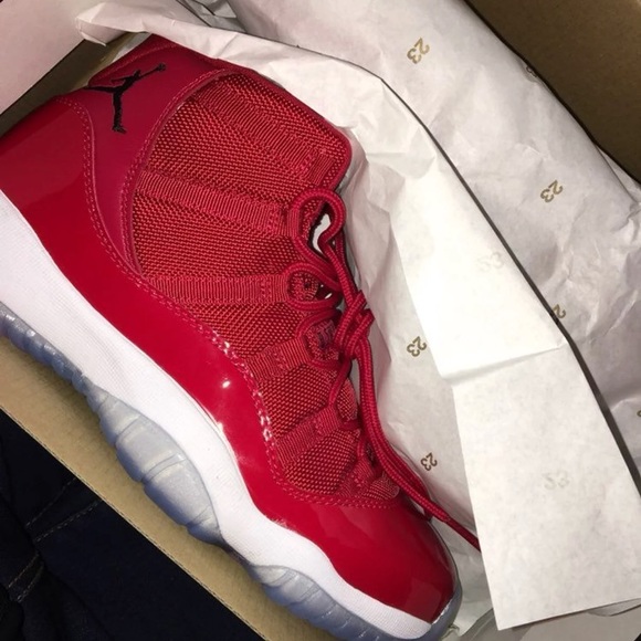 Jordan Shoes - Red Jordan 11s “Win Like 96 11s”